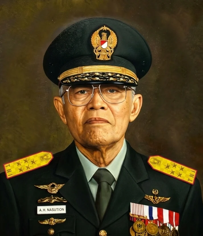 Potret Abdul Haris Nasution